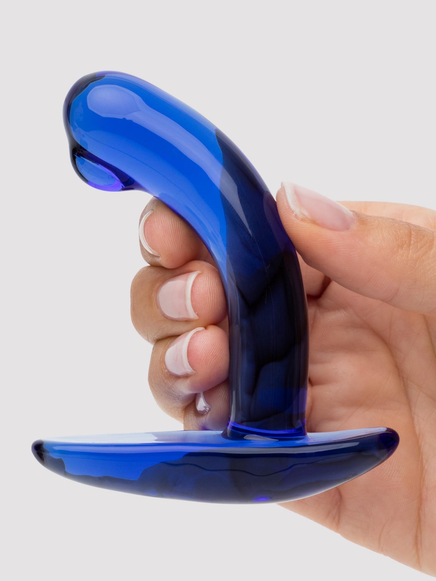 Lovehoney Sensual Glass Butt Plug. Slide 4