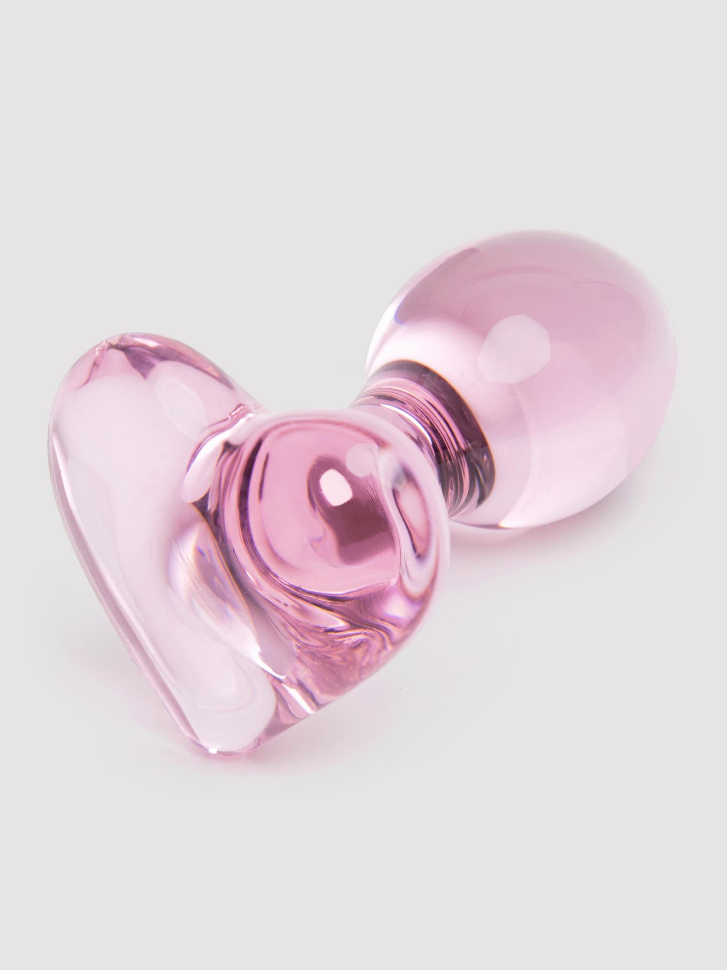 Lovehoney Heart Glass Butt Plug