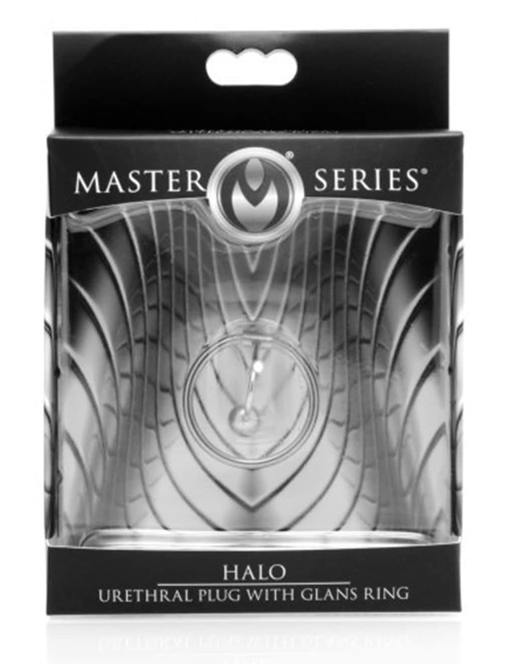 Master Series Halo Urethral Plug With Glans Ring. Slide 3