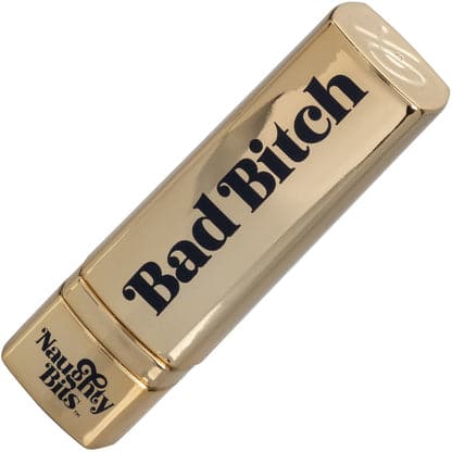 Naughty Bits Bad Bitch Discreet Lipstick Vibrator. Slide 3