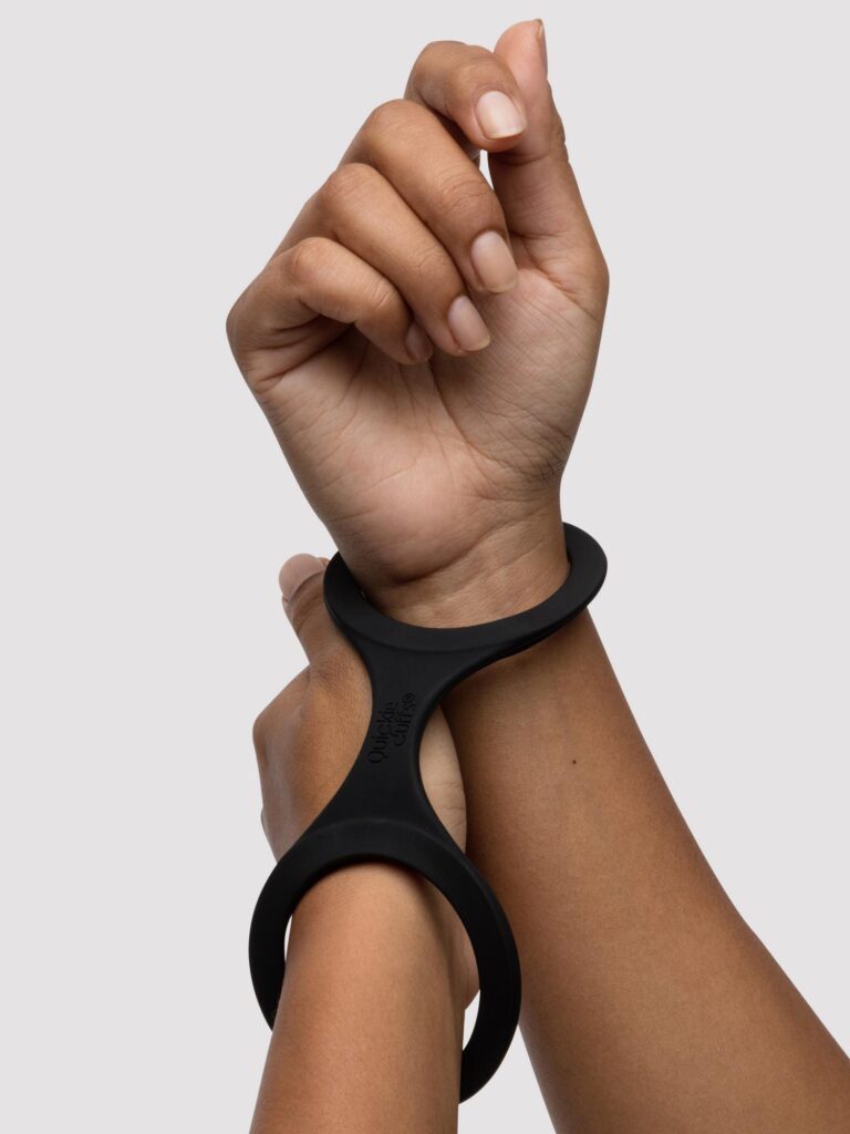 Quickie Cuffs are a beginner-friendly type of BDSM toy.