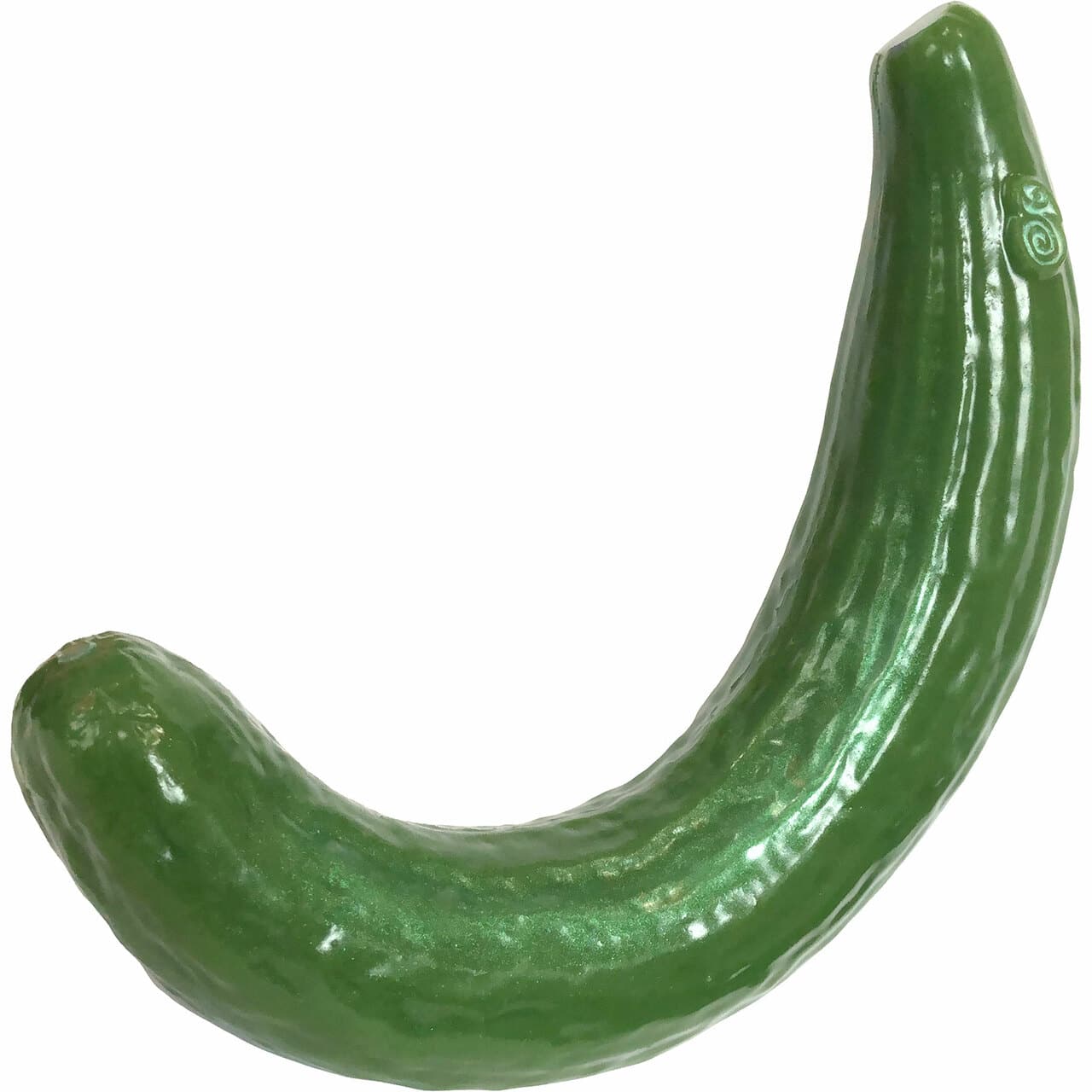 SelfDelve Curved Cucumber Silicone Dildo 