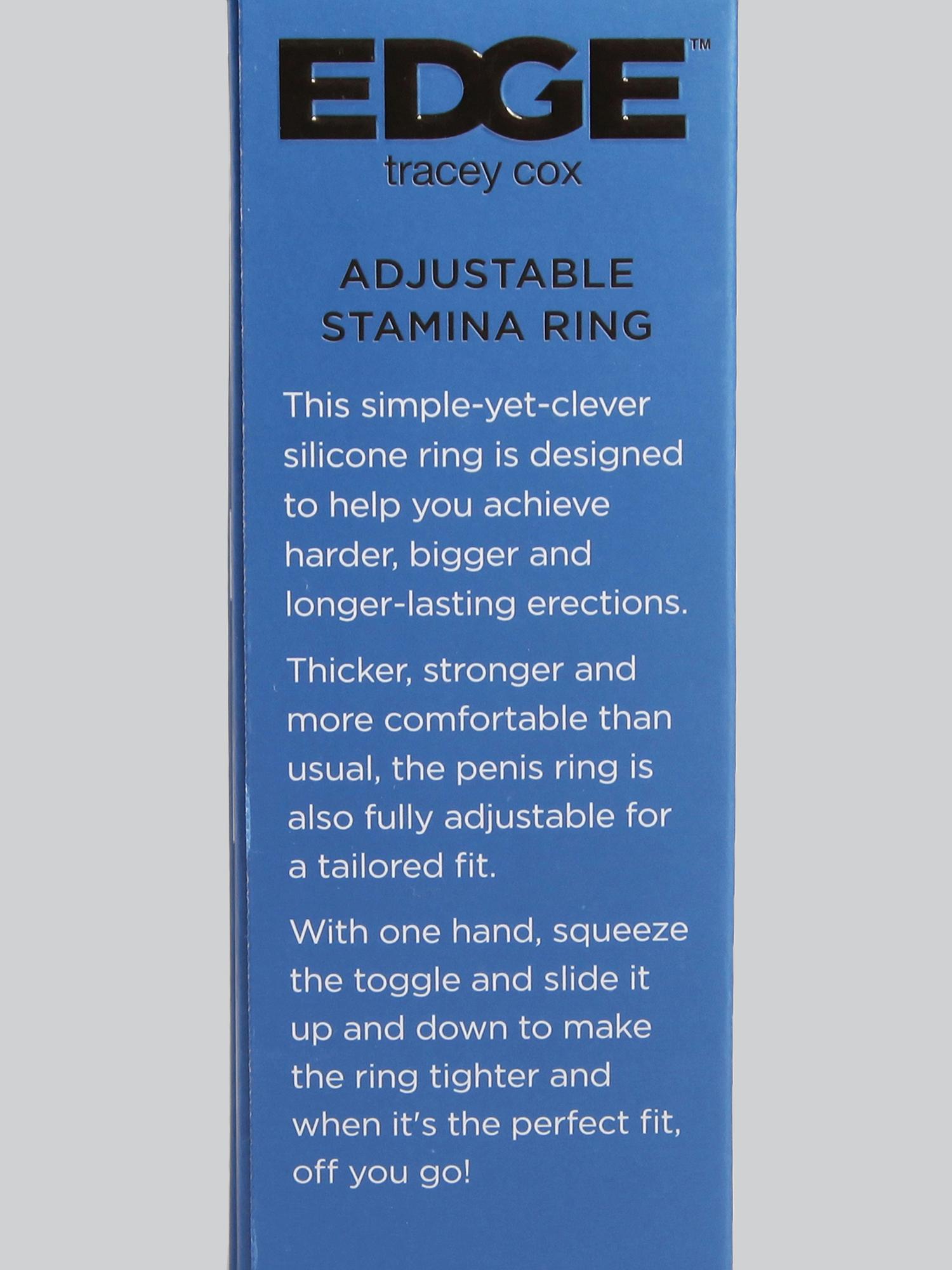 Tracey Cox EDGE Maximum Control Adjustable Stamina Ring. Slide 6