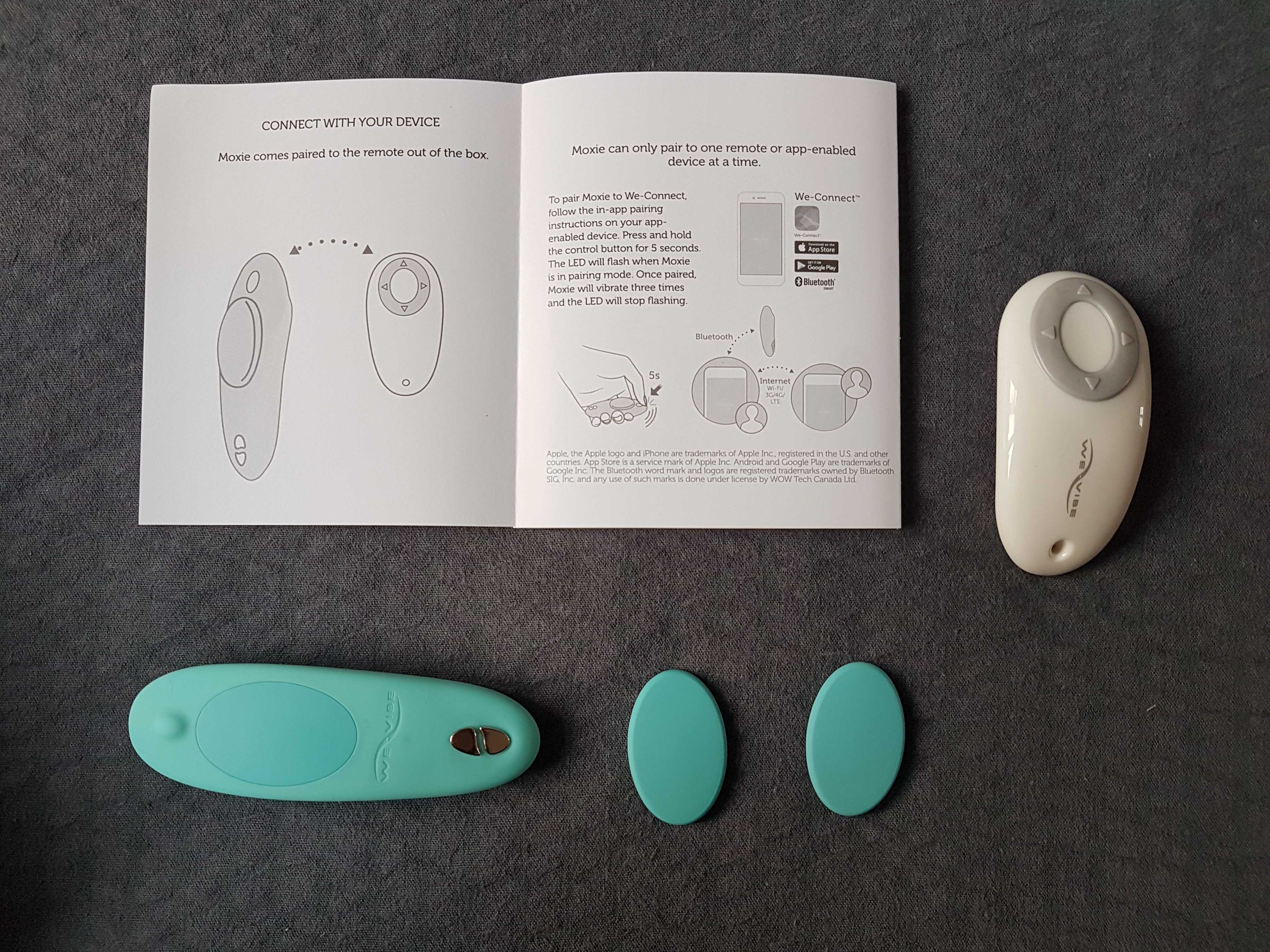We-Vibe Moxie How to care for the We-Vibe Moxie