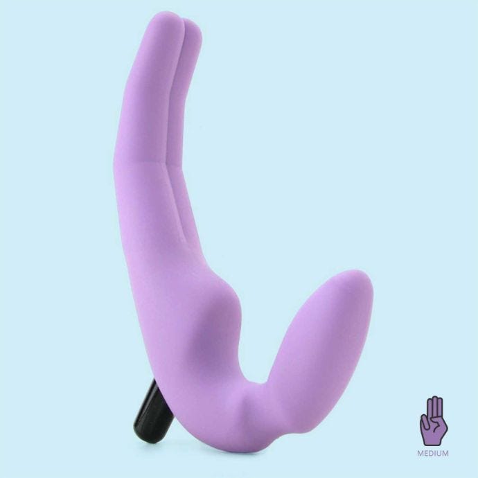 Wet For Her Double Dildo Vibrating Four Review