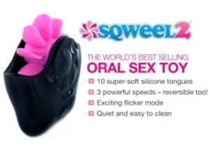 Sqweel tongue toy