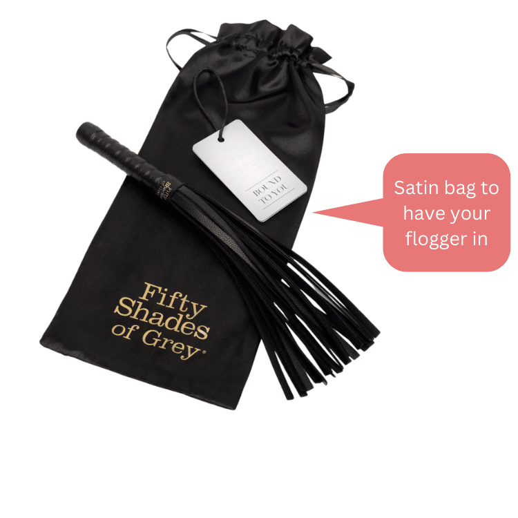 Fifty Shades of Grey Bound to You Faux Leather Small Flogger. Slide 3