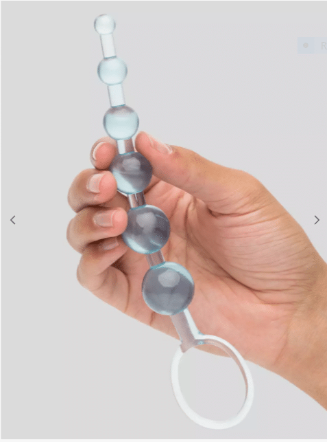 Butt plug vs anal beads: Basic silicone anal beads