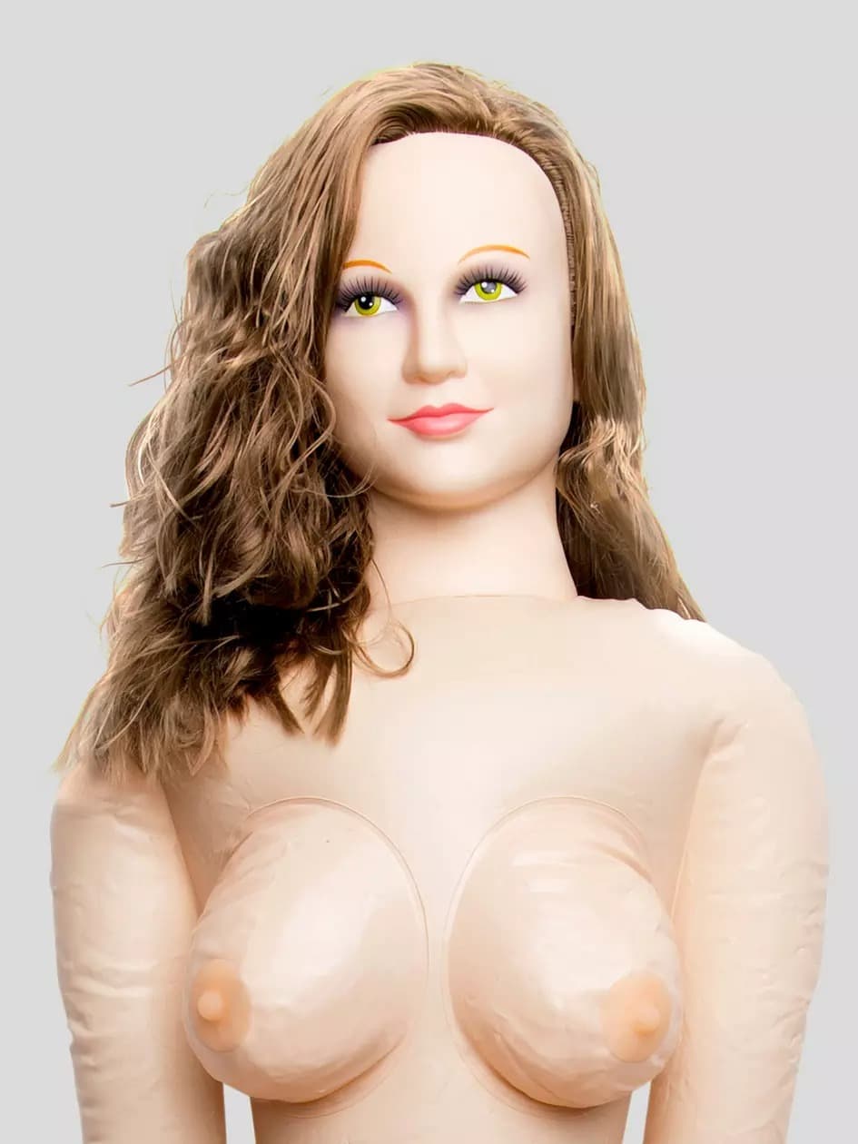 Horny Quella Vibrating Inflatable Sex Doll. Slide 1