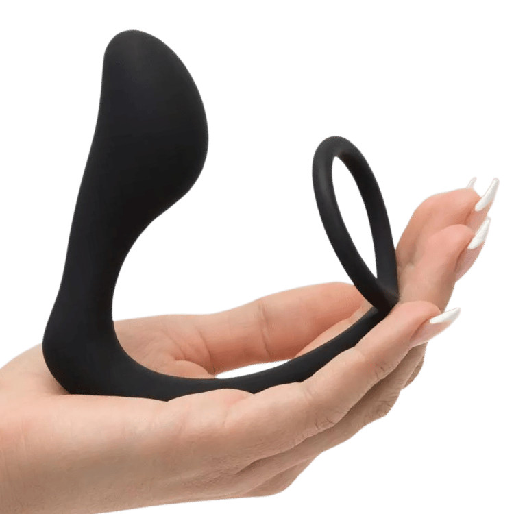 Lynk Plugged Cock Ring Prostate Massager. Slide 11