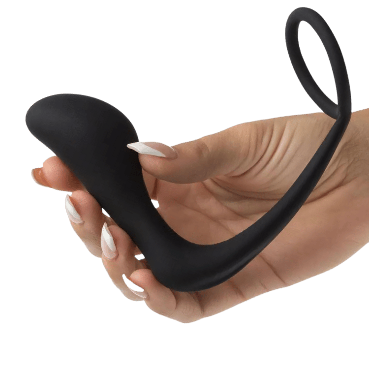 Lynk Plugged Cock Ring Prostate Massager. Slide 10