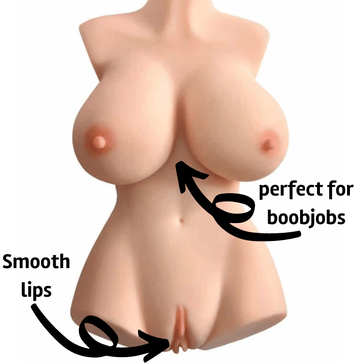 PDX Plus Perfect 10 Sex Doll Torso. Slide 1