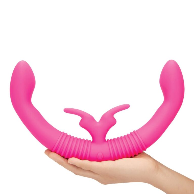 Together Toy Double Ended Rabbit Vibrator - Vibrating Dildos for Two