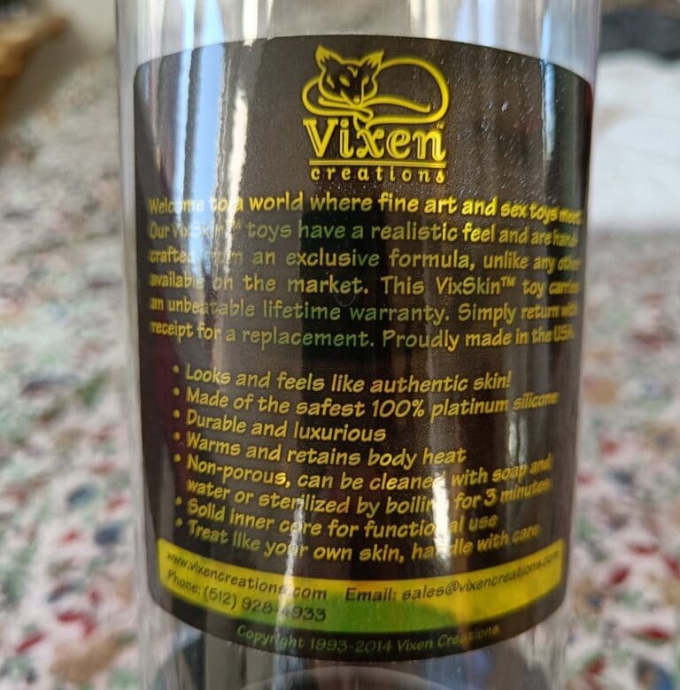 Vixen VixSkin Mustang Realistic Suction Cup Dildo Review