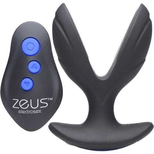 Zeus Electrosex Vibrating E-Stim Butt Plug