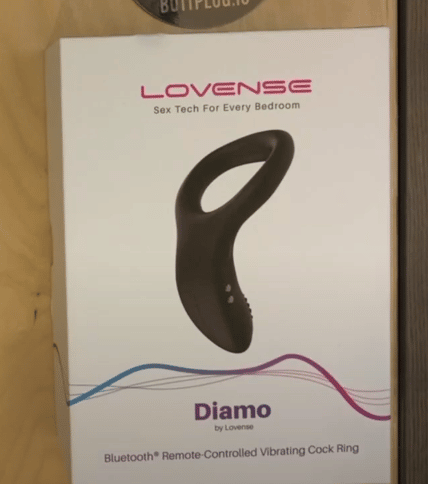 Lovense Diamo App Controlled Rechargeable Cock Ring. Slide 12