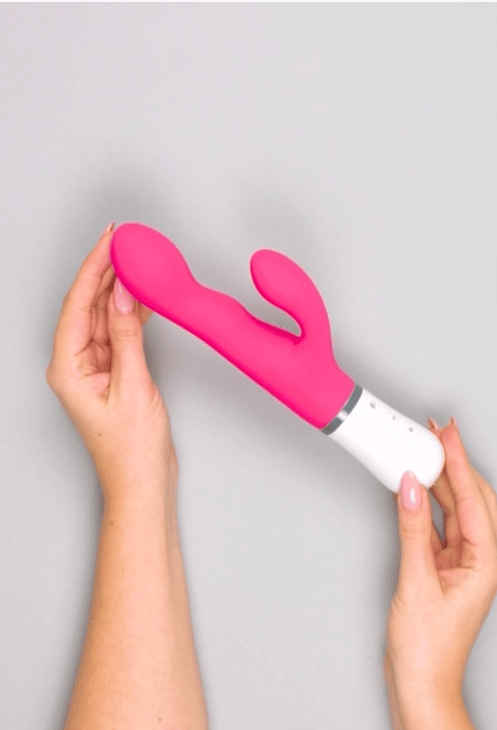 Lovense Nora App-Controlled Rechargeable Rotating Rabbit Vibrator. Slide 11