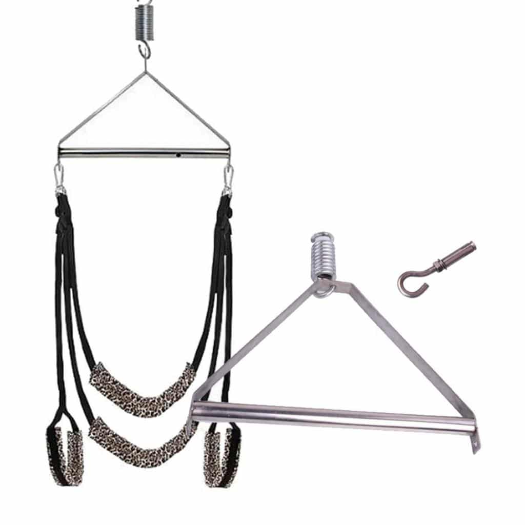 Swings with hooks