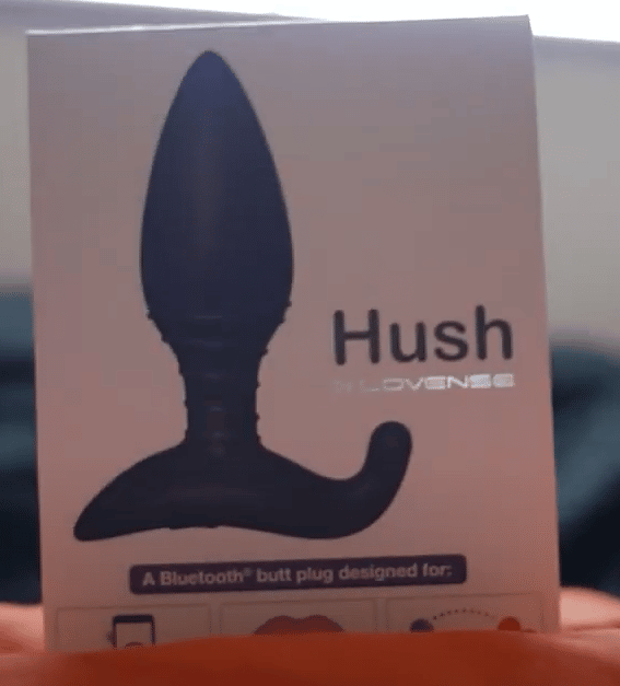 Lovense Hush App Controlled Rechargeable Vibrating Butt Plug. Slide 17