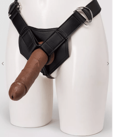 King Cock Strap-On Harness Kit with Ultra Realistic Dildo. Slide 1