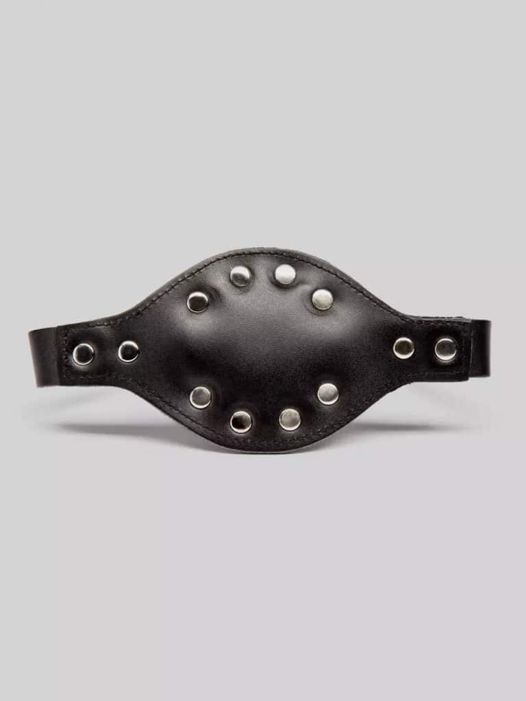 Bondage Boutique Leather and Studs Dildo Gag Review