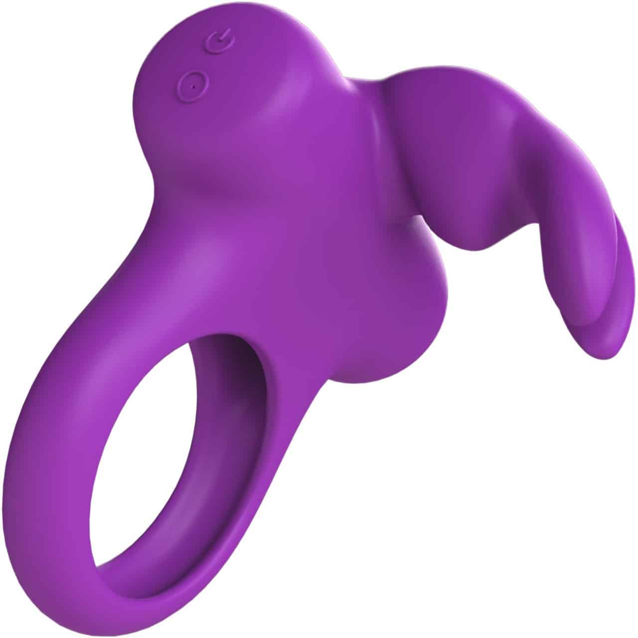 VeDO Frisky Bunny Rechargeable Cock Ring. Slide 1