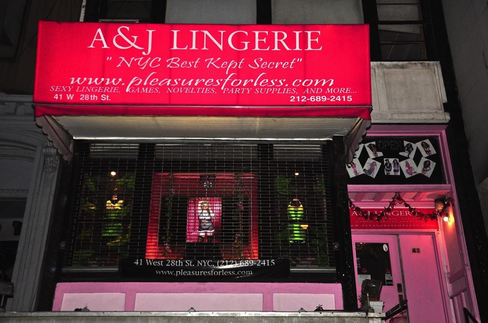 A&J Lingerie and More, 28th St., NYC