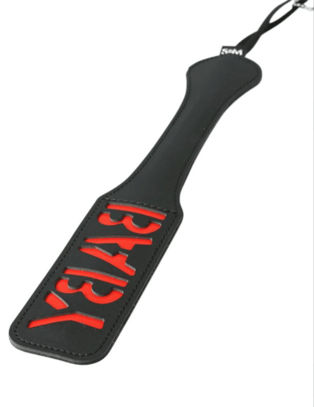 Baby BDSM paddle for DDLG Rules