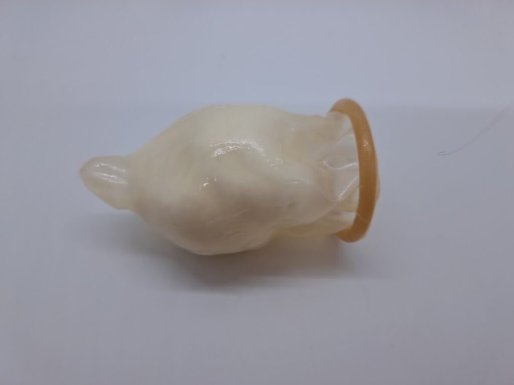 make a homemade dildo with condom Xxx Photos