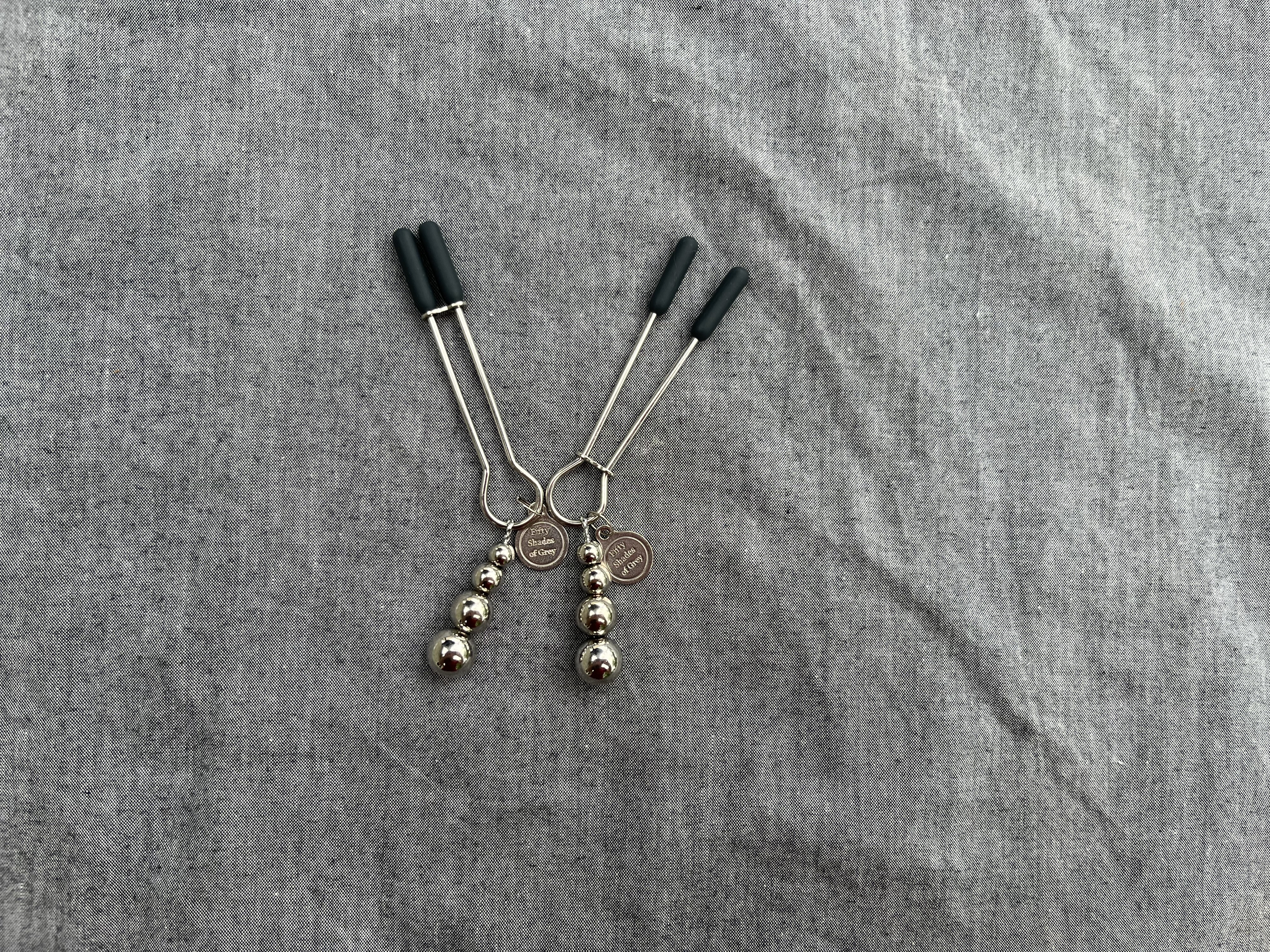 Fifty Shades of Grey The Pinch Adjustable Nipple Clamps. Slide 5