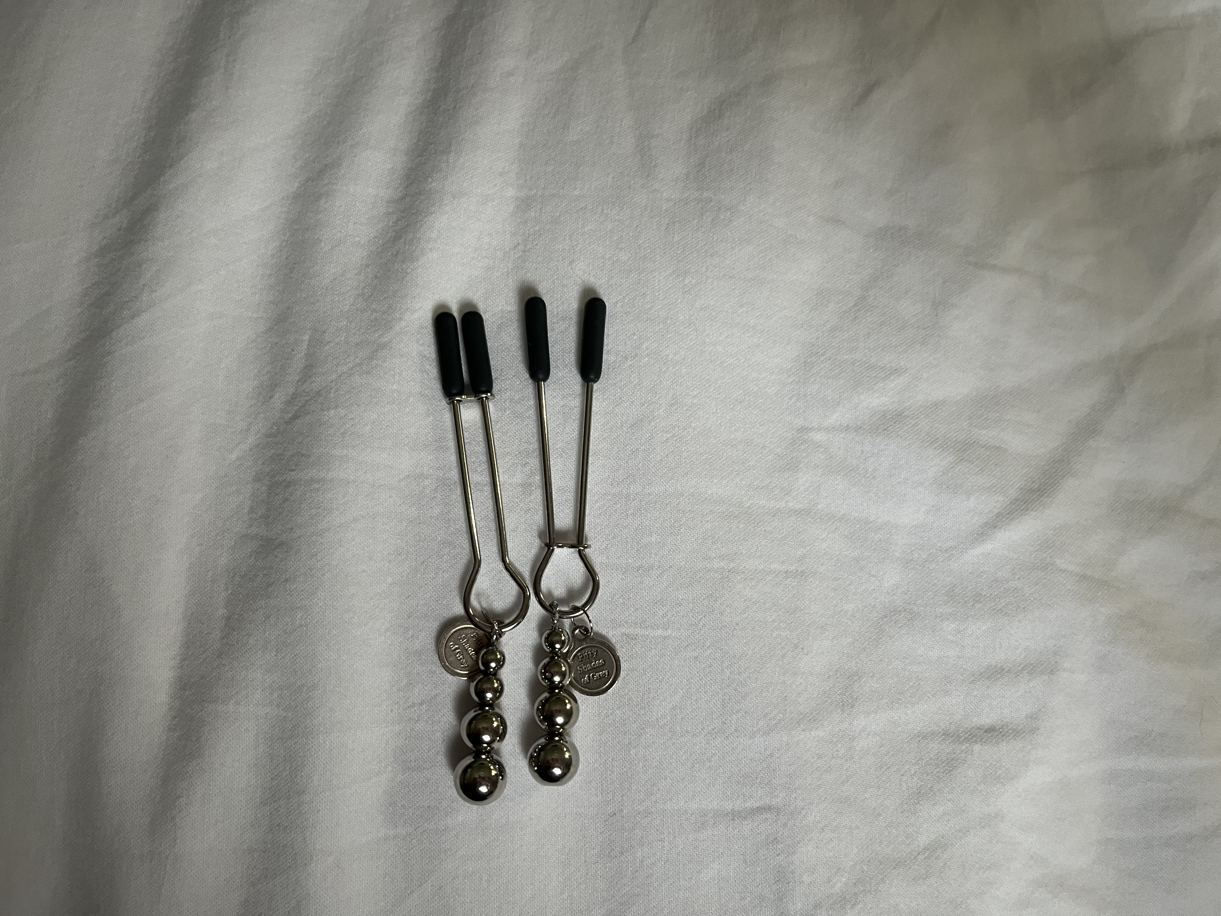 Fifty Shades of Grey Adjustable Nipple Clamps. Slide 9