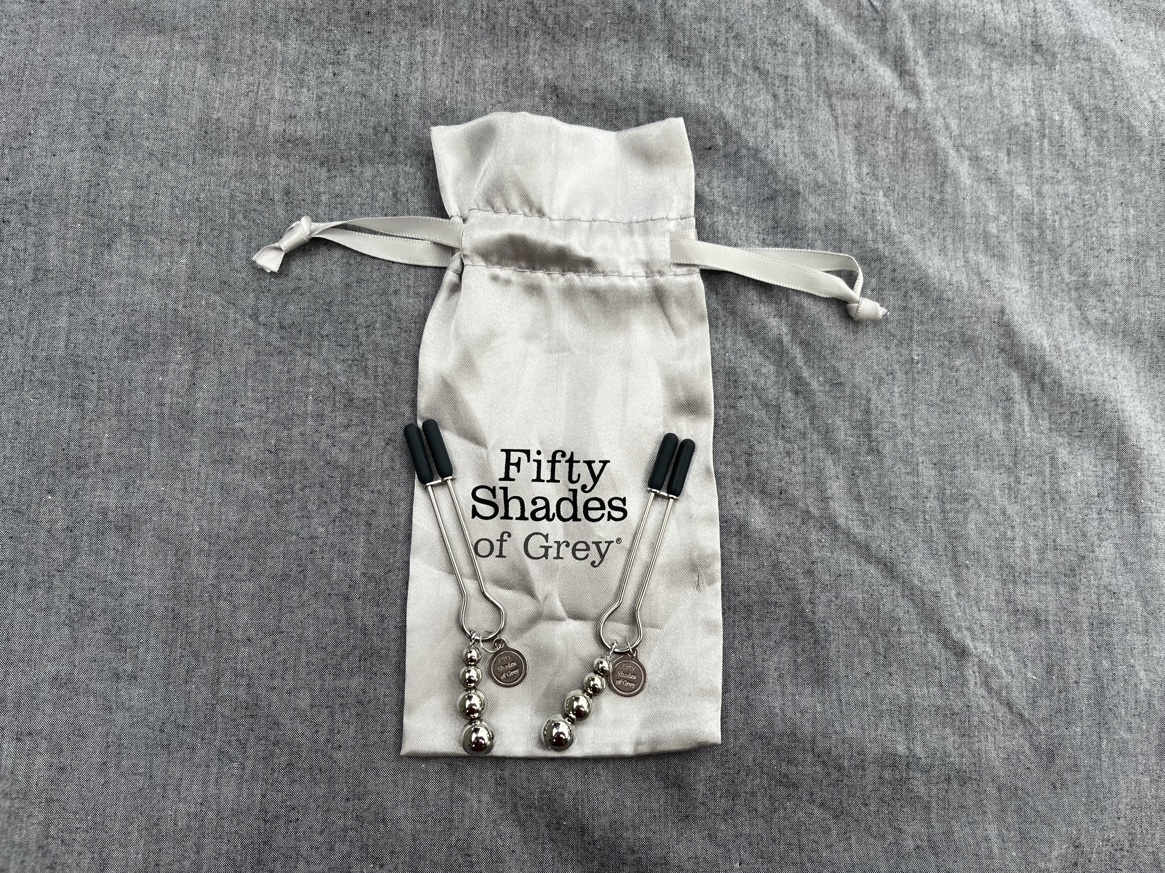 Fifty Shades of Grey The Pinch Adjustable Nipple Clamps. Slide 2