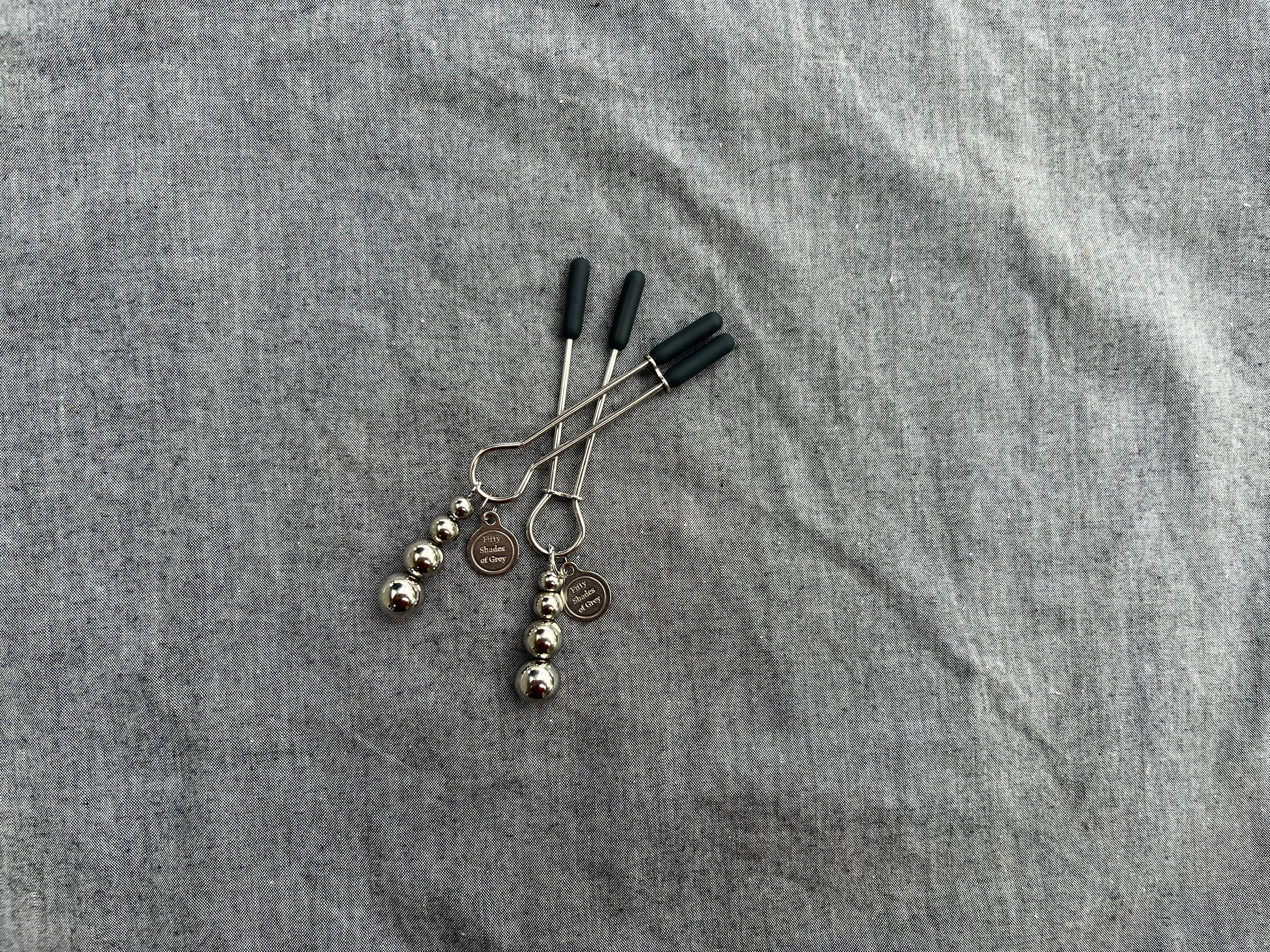 Fifty Shades of Grey Adjustable Nipple Clamps. Slide 2