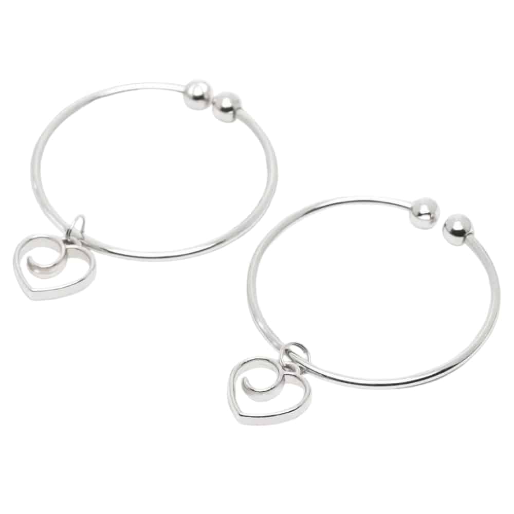 Lovehoney Tease Me Nipple Clamps with Heart Charms. Slide 3