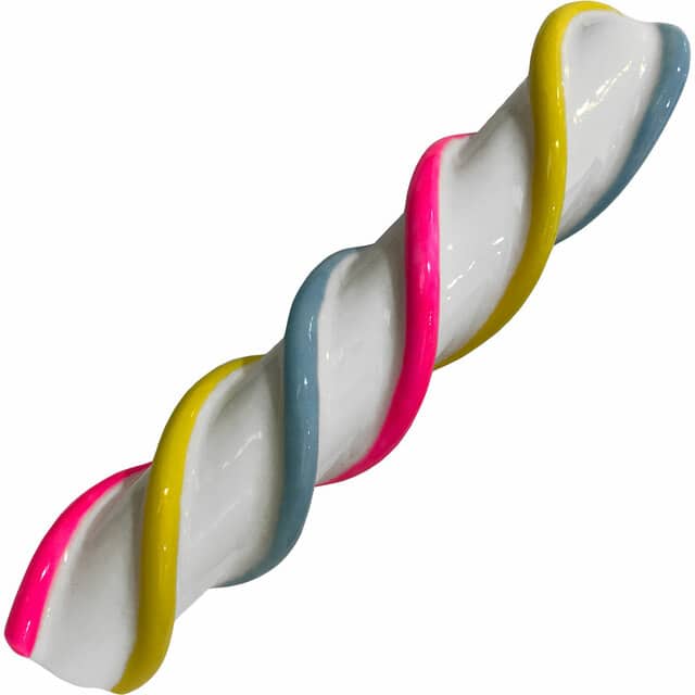 Marshmallow silicone dildo
