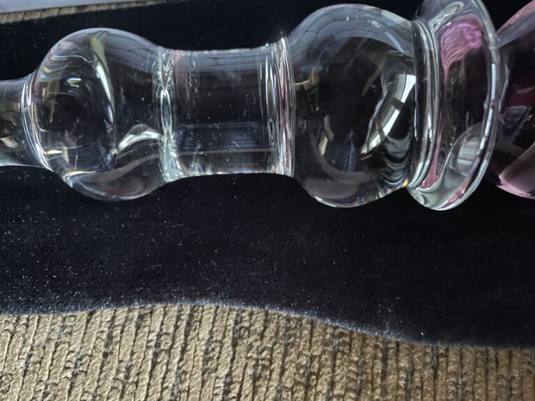 Crystal Heart Wavy Glass Dildo Review