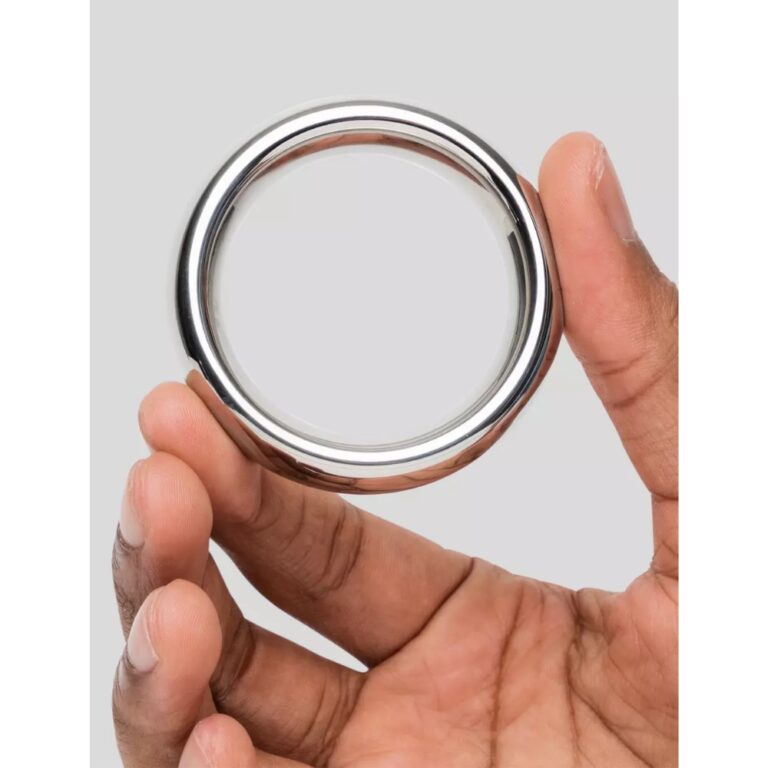 Stainless Steel Donut Cock Ring - Extreme Ball Stretchers