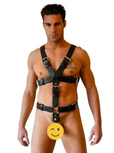 Leather Torso Harnesses - More Extreme Gay Bondage Gear for Experienced Kinksters
