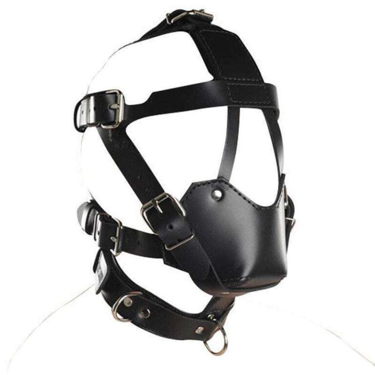 Muzzle Harness "Good Boy" - Muzzles And Harnesses with Gags