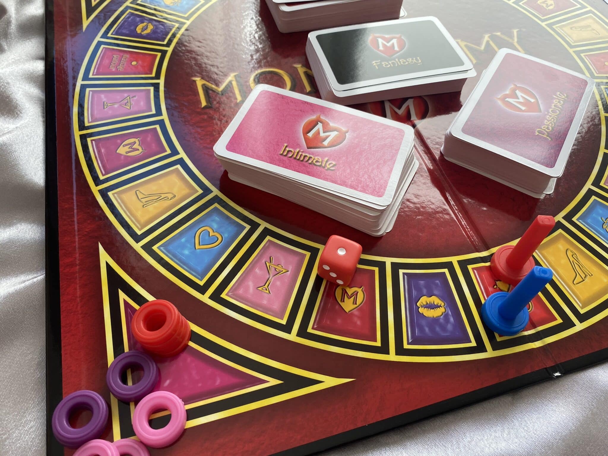 Monogamy: A Hot Affair Couples' Board Game How it’s designed