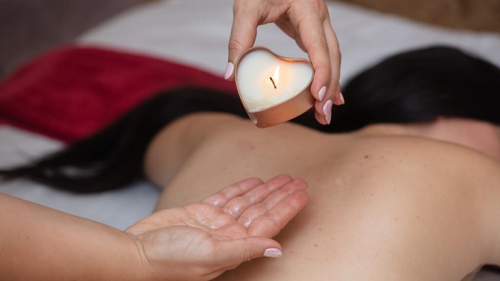 Massage candles can both be used as a gentle or extreme type of BDSM toy.