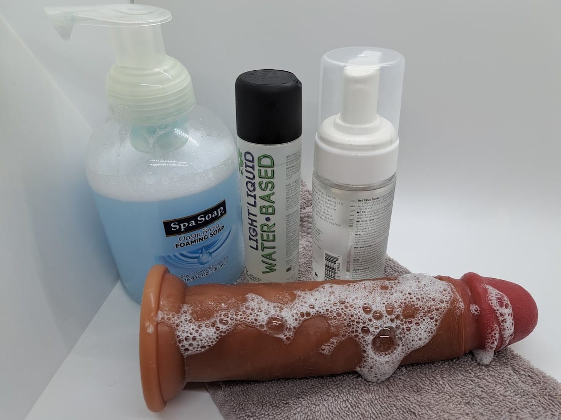 Liquid Silicone Real Foreskin Dildo by Adora Dildos Materials and Maintenance