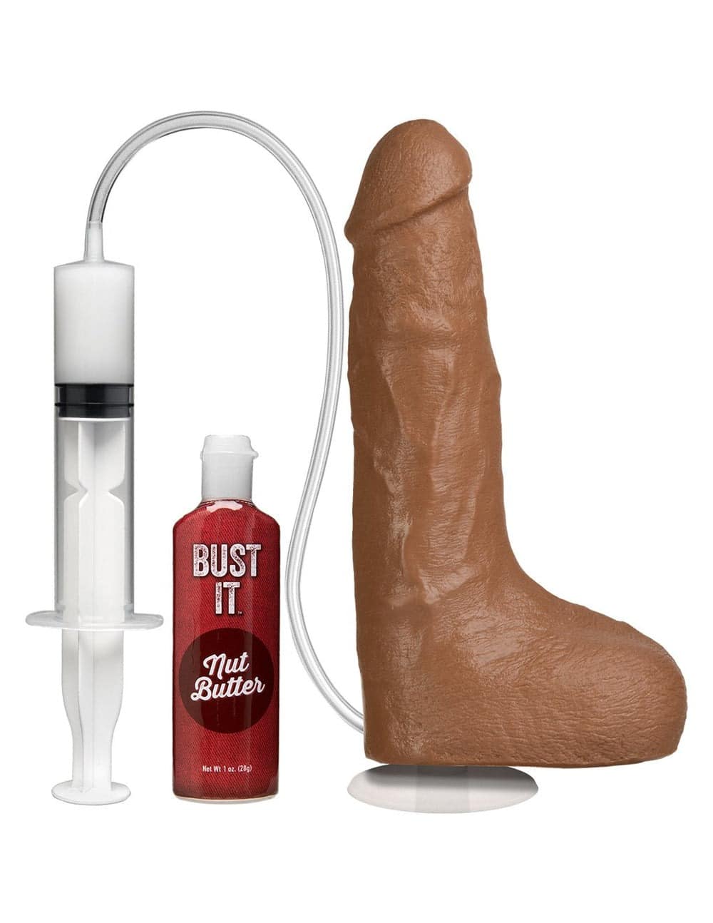 Doc Johnson Bust It 8.5 Inch Realistic Squirting Cock