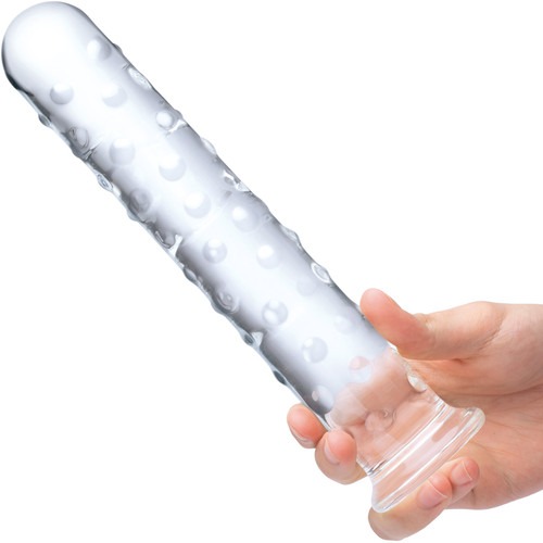 GLÄS 10" Extra Large Glass Dildo- Clear Review
