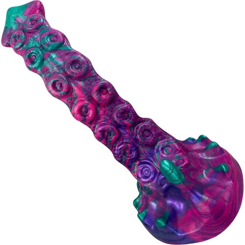 The Xenuphora Alien Tentacle 6.75" Silicone Dildo by Uberrime. Slide 2