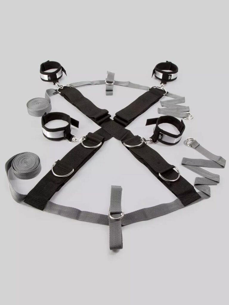 Fifty Shades of Grey Keep Still Over the Bed Cross Restraint - BDSM Accessories