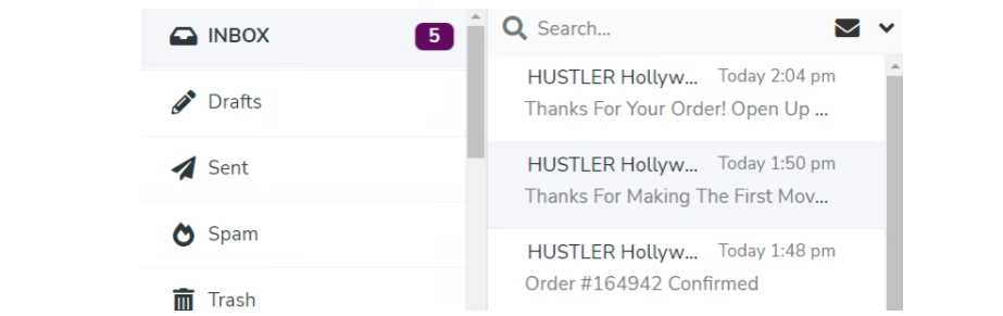 Is Hustler Hollywood legit? Wil they send spam?