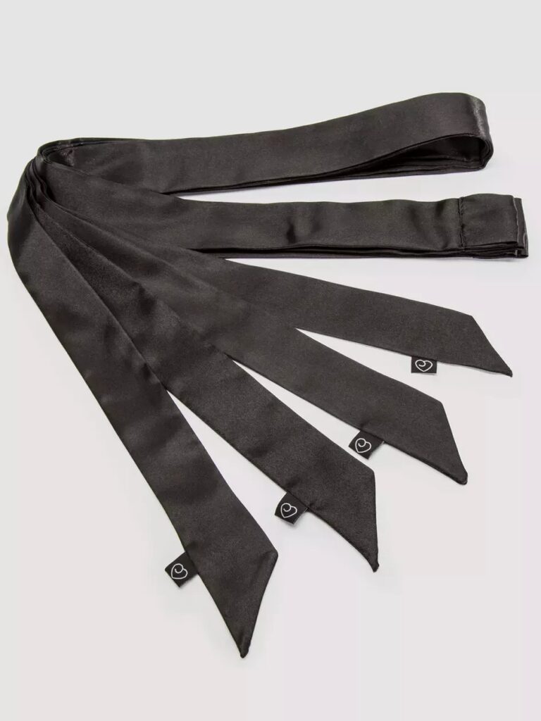 Lovehoney Silky Black Bondage Restraints - Bondage Kits for Your Bondage Board