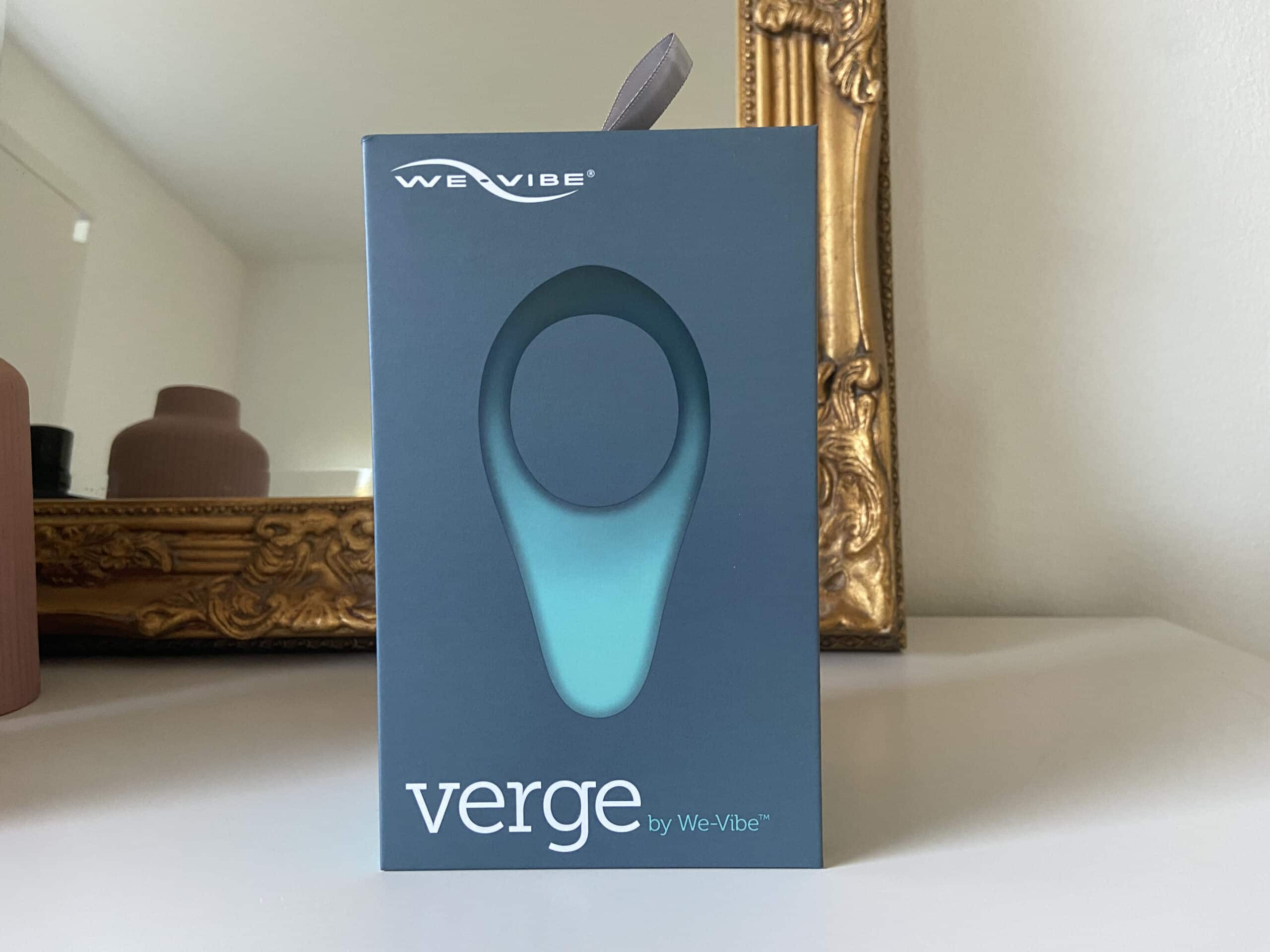 We-Vibe Verge Packaging