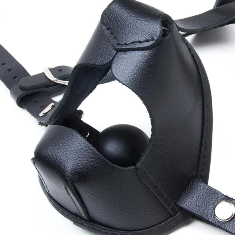 K9 Dog Muzzle Harness w. Removable Ball Gag Review